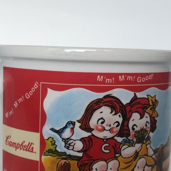 Campbell's Soup Kids Spring Summer Soup Coffee Tea Ceramic Wide Mouth Mug Cup 98 - Picture 8 of 12